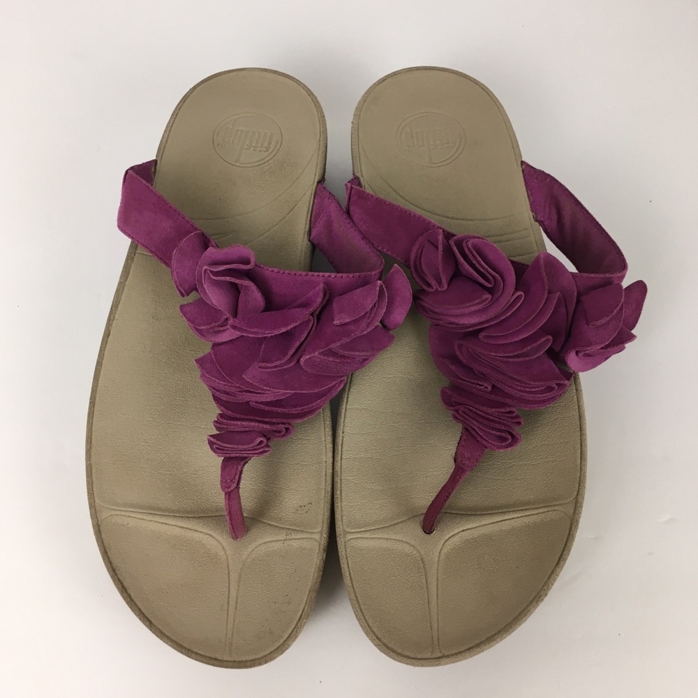 Fitflop Ruffle Sandals - Purple - Picture 3 of 11